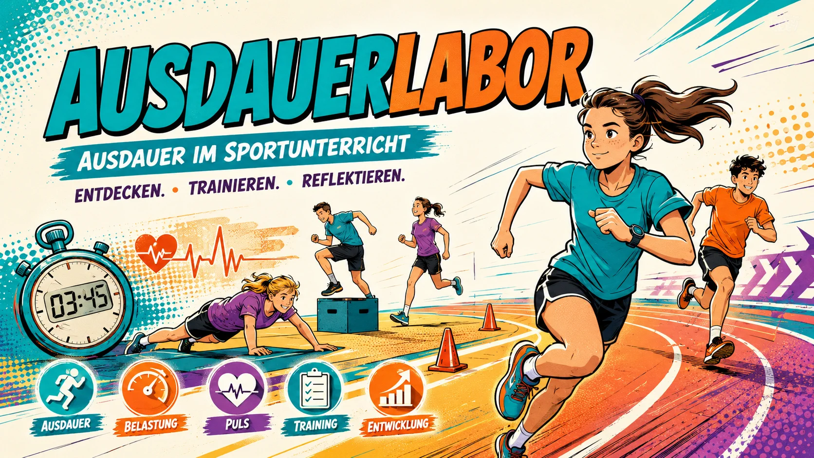 Ausdauerlabor – Ausdauer im Sportunterricht: entdecken, trainieren, reflektieren