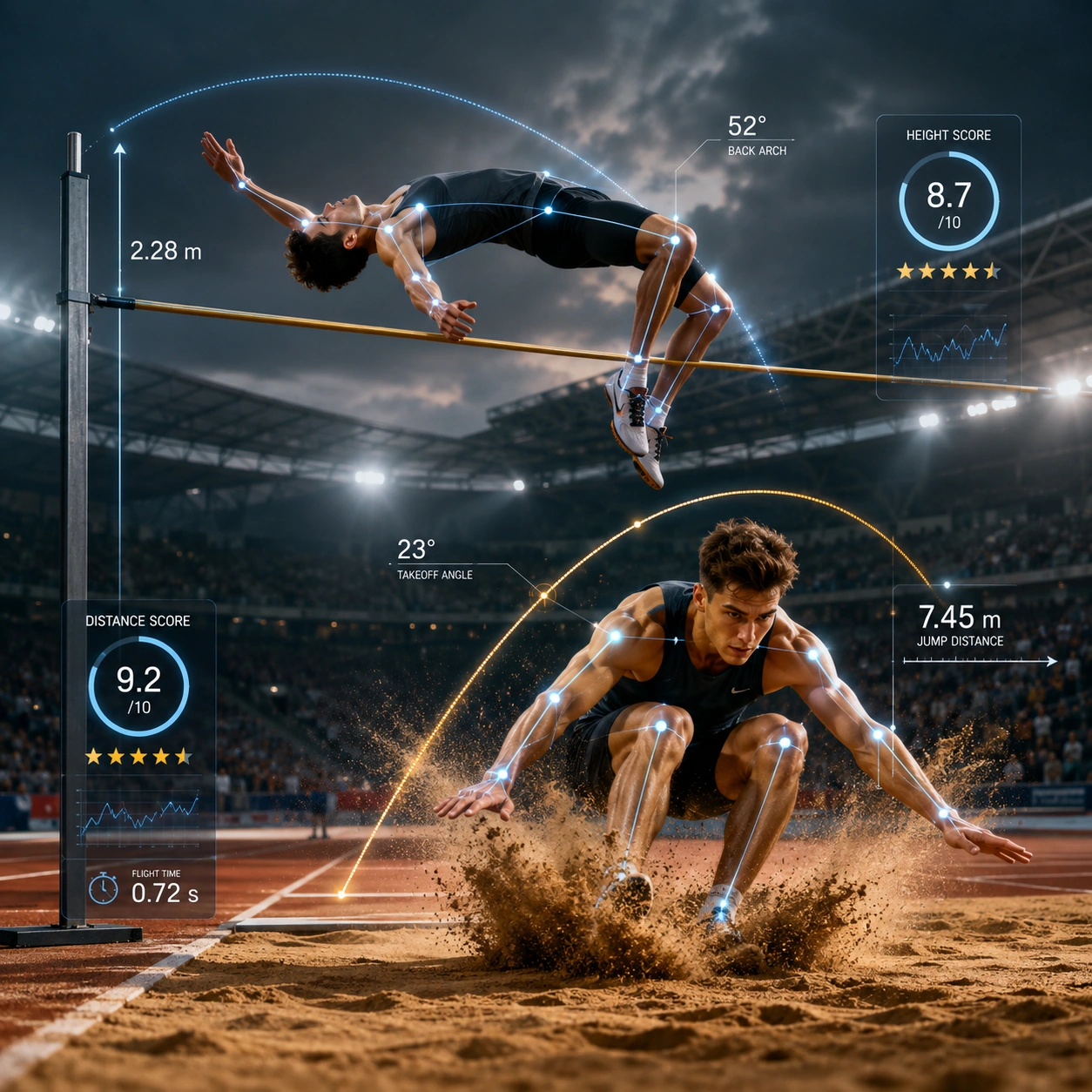Zwei Rechenhilfen für die Leichtathletik – und warum sie nichts speichern