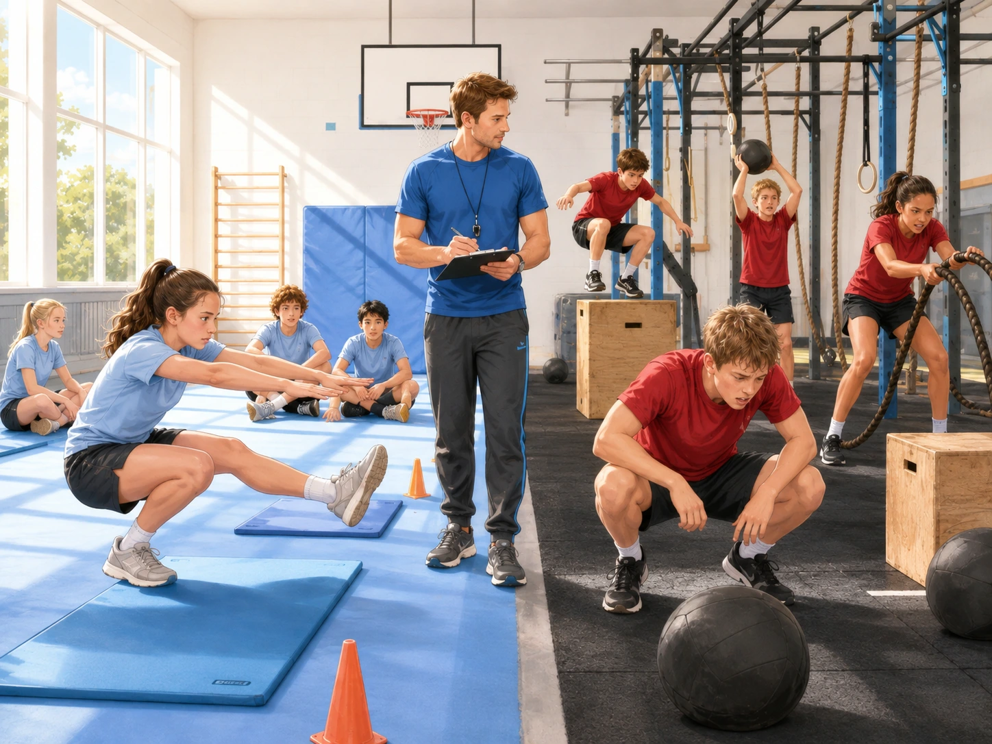 CrossFit im Sportunterricht: Wenn aus Training noch kein Unterricht wird