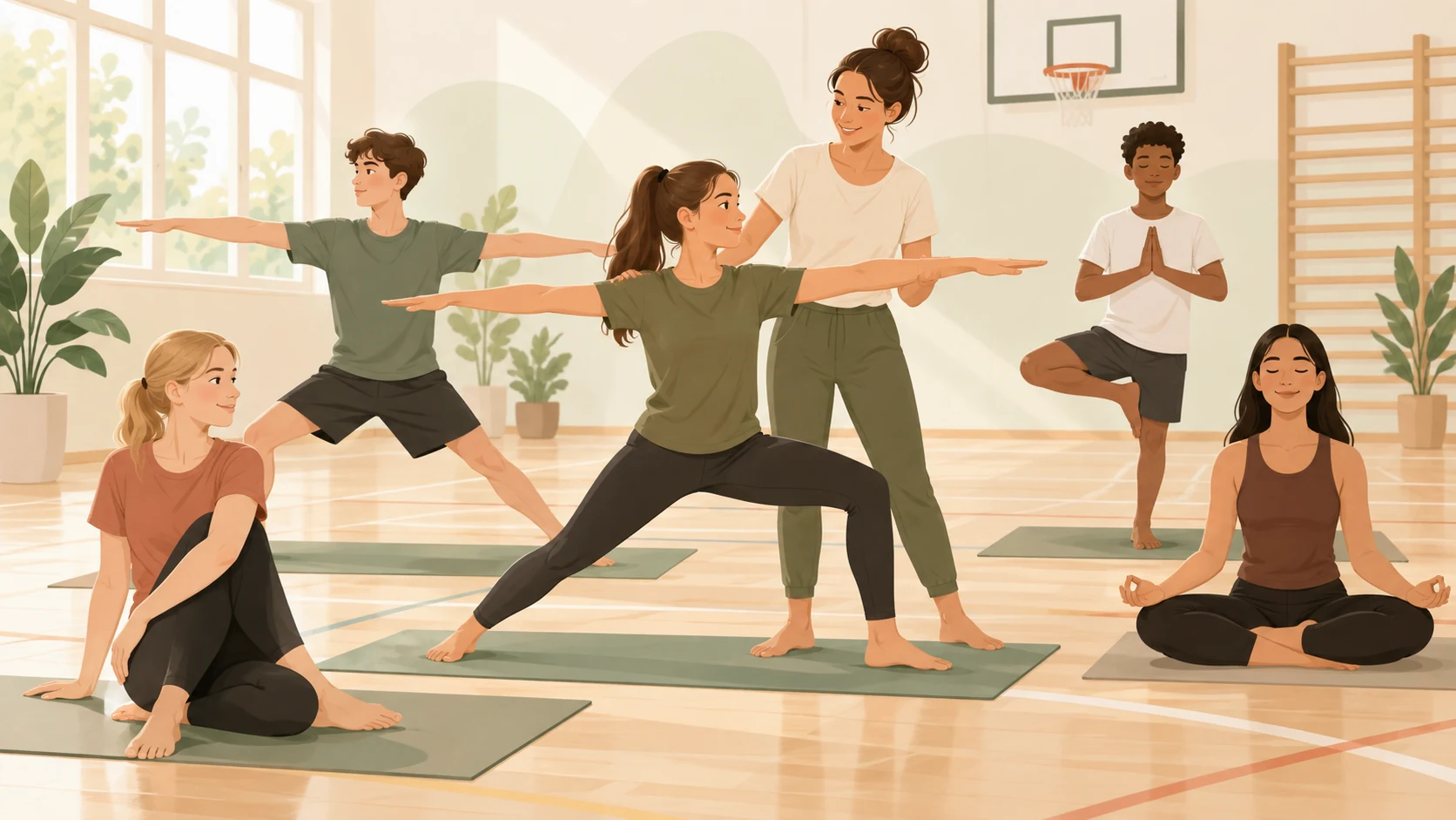 Ein Gruß an die Sonne: Was Yoga im Sportunterricht kann – und was nicht